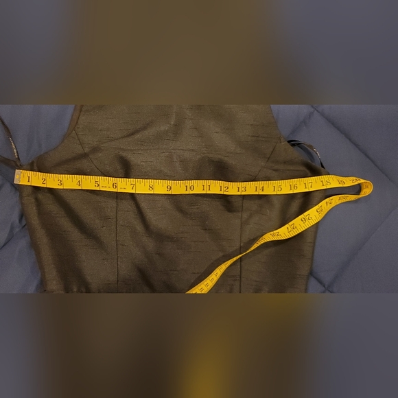 ALFRED SUNG WOMEN'S BLACK OPEN BOW BACK, BALLGOWN PARTY DRESS, SIZE 10. - Picture 12 of 12